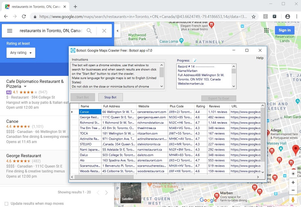 Best and fastest data scraper from Google Maps