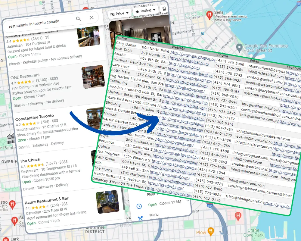 google maps data extractor